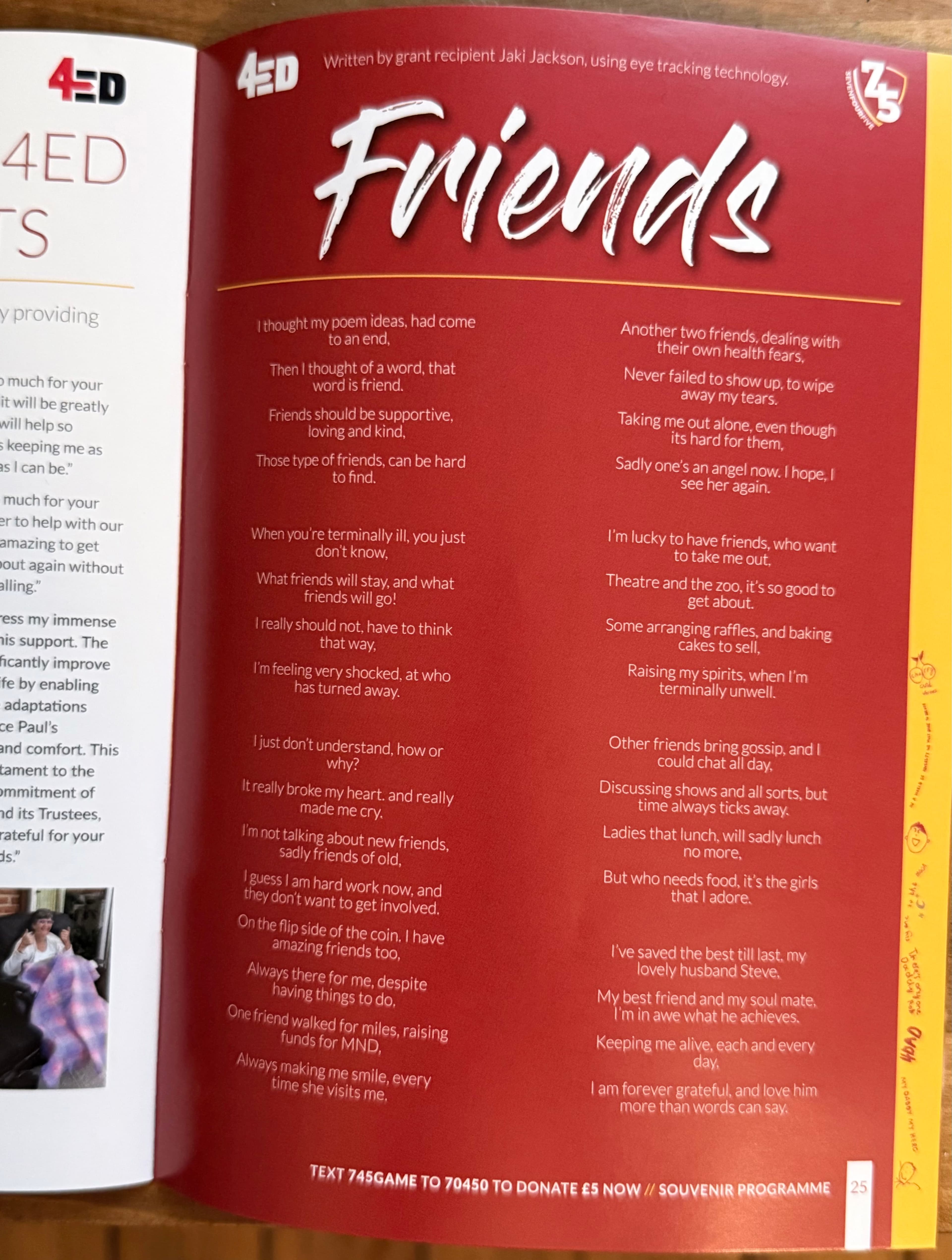 2026 745 rugby programme cover